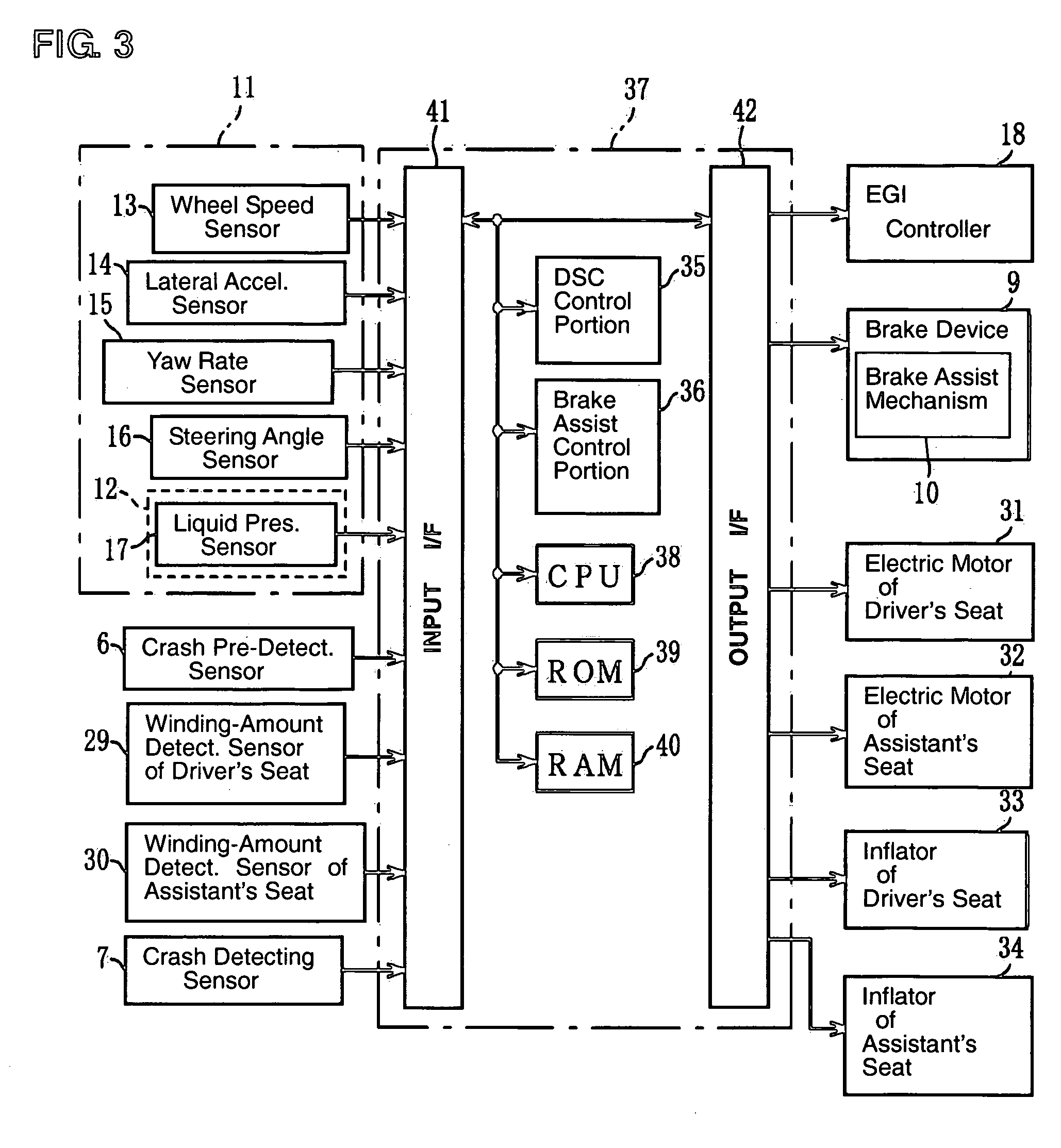 Seatbelt device of vehicle