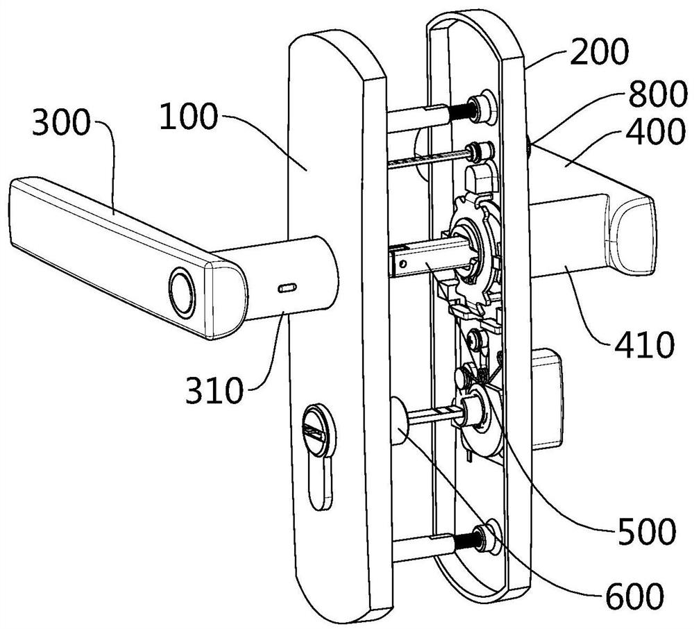 Lock body and door lock