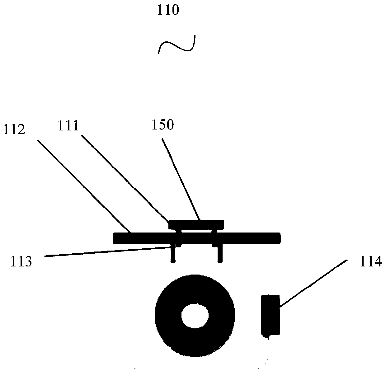 Calibration system for gyroscope installation error, and calibration method thereof