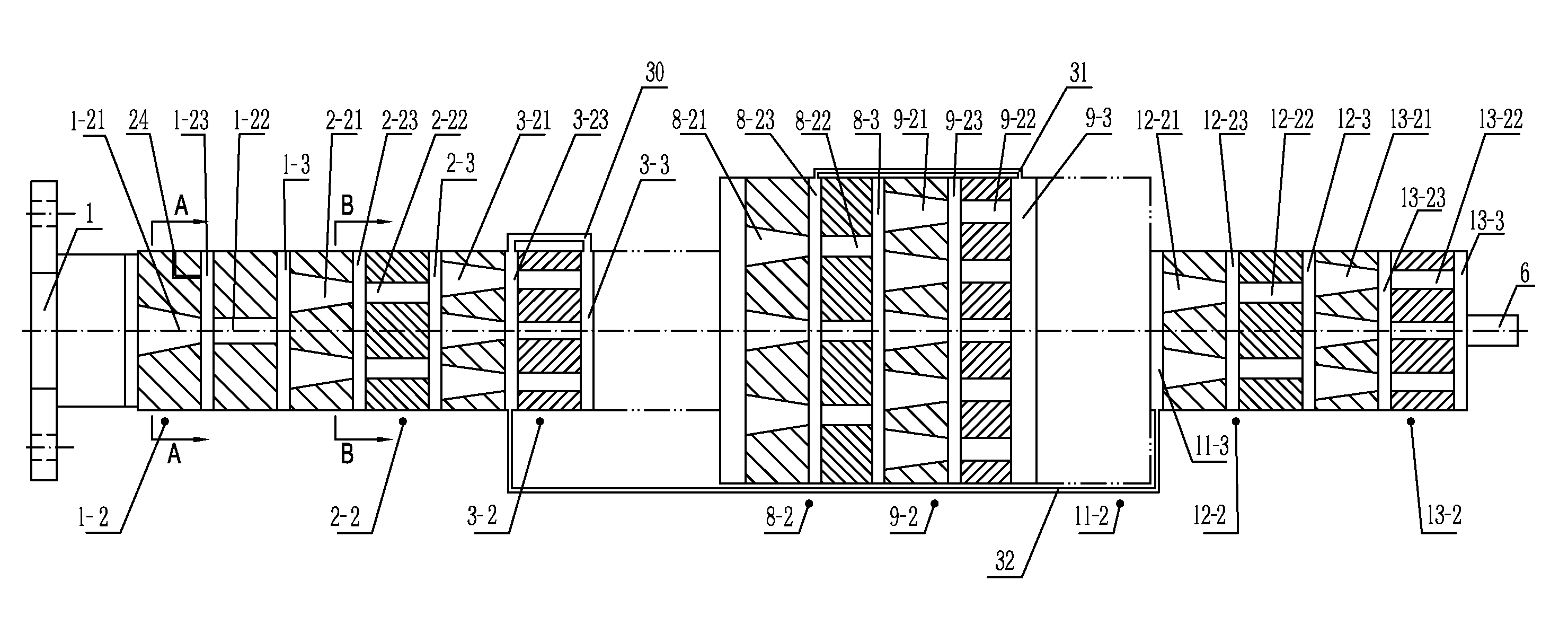 Device with Trace Emission for Treatment of Exhaust Gas