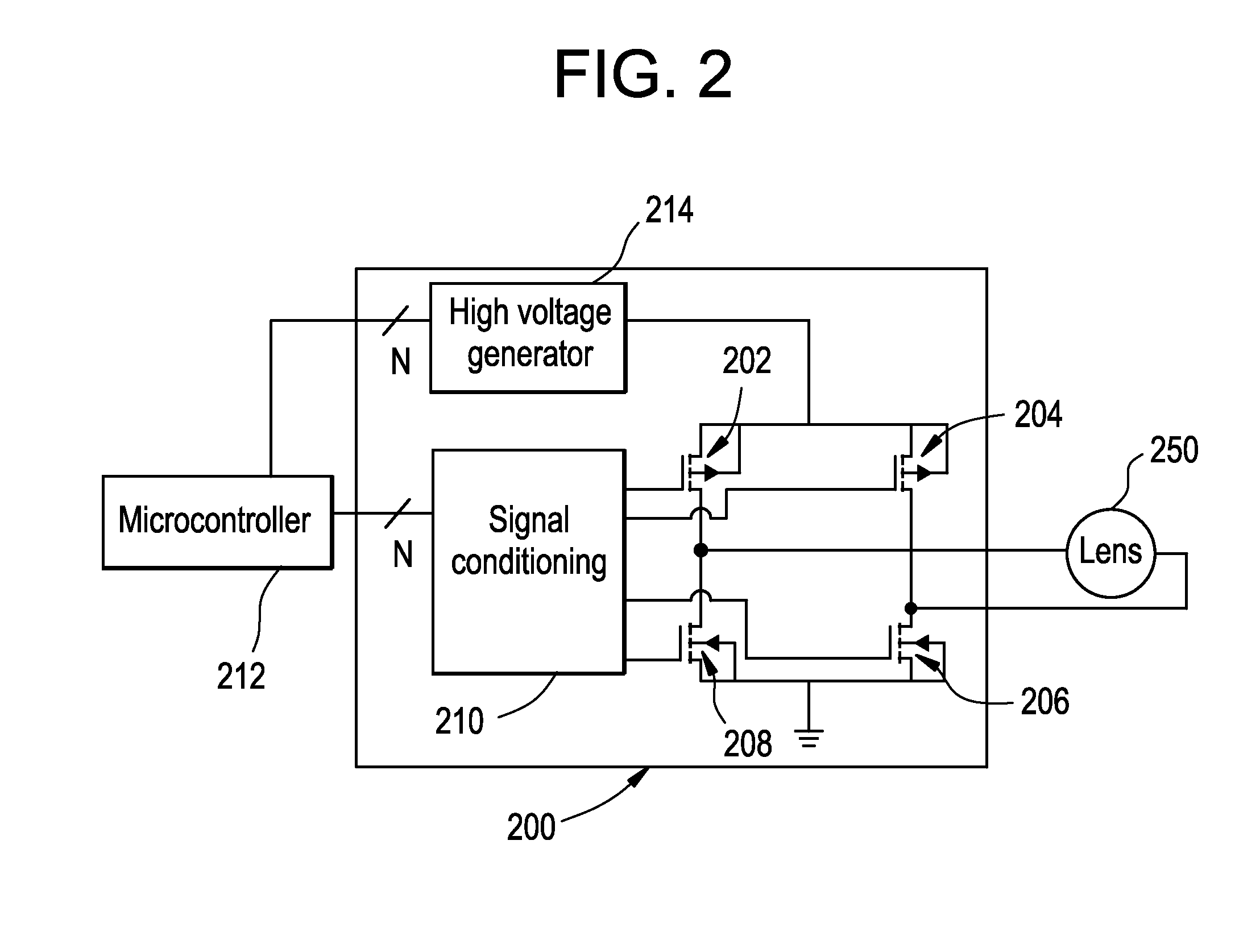 Lens driver for variable-optic electronic ophthalmic lens