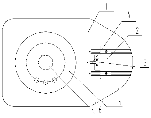 Press mounting base of motor rotor and press mounting method of press mounting base