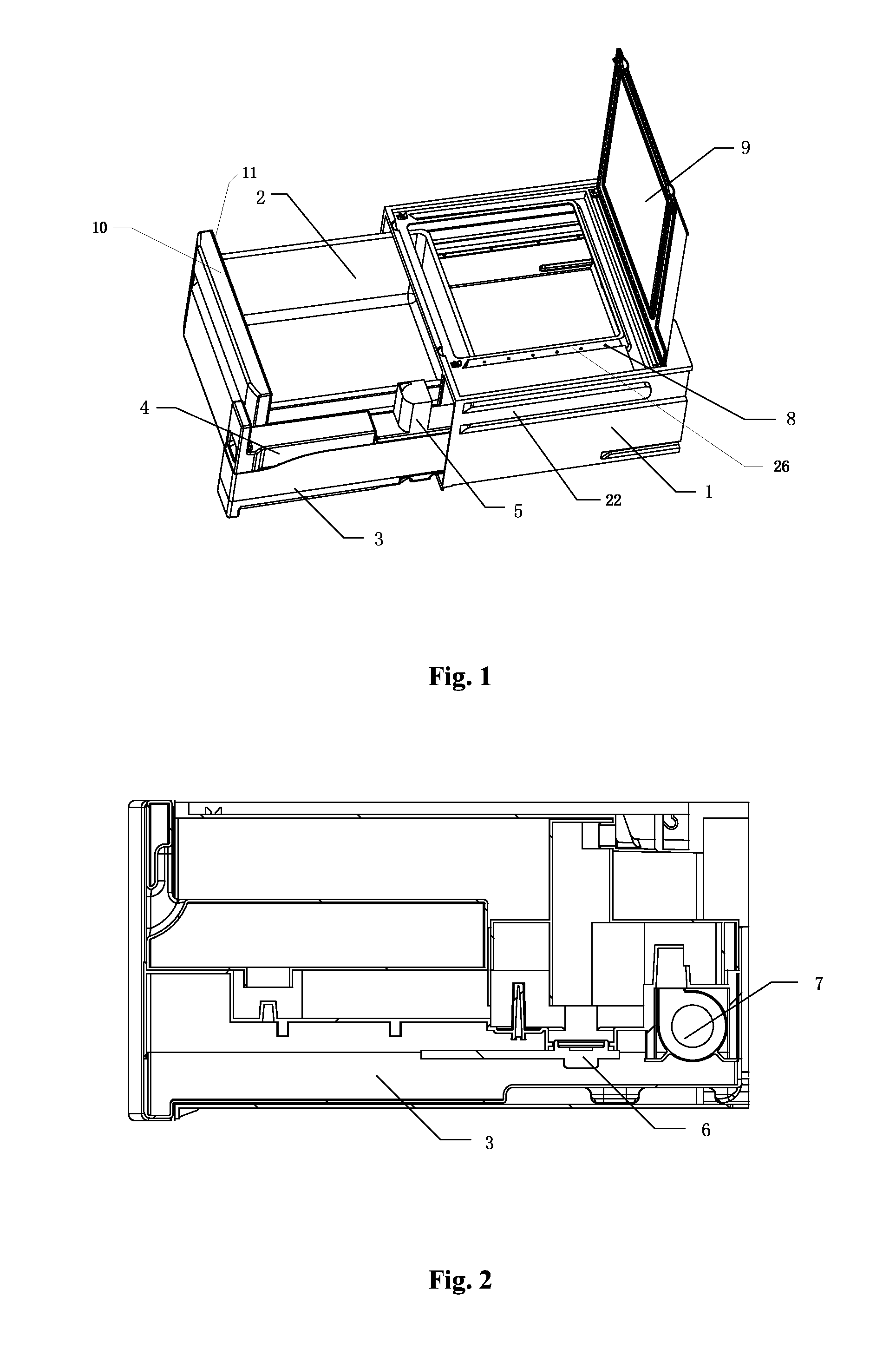 Humidifying and fresh-keeping device for refrigerator