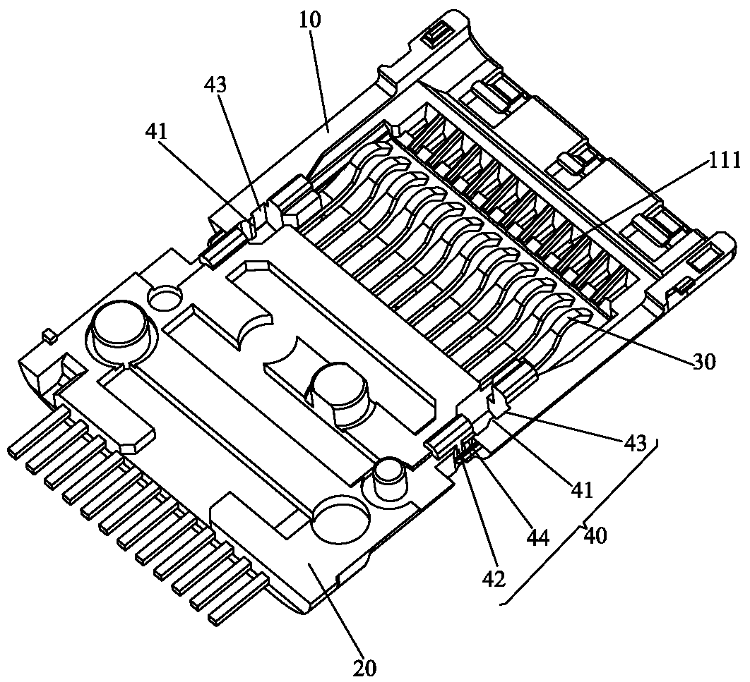 Quick-assembling type connector terminal module