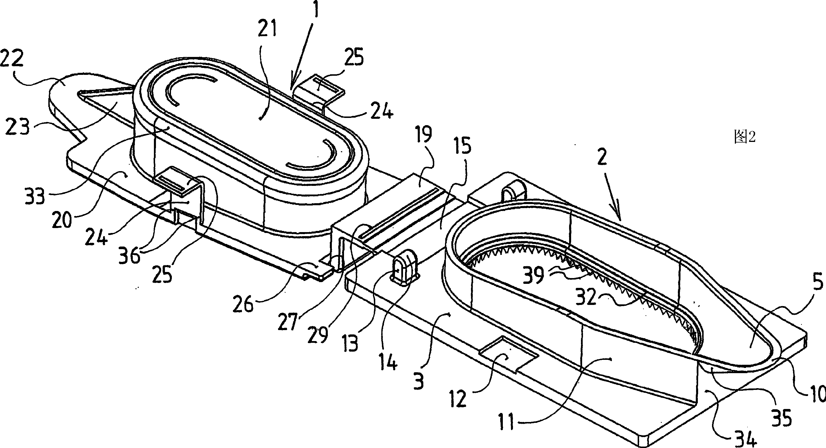 Pouring spout seal for composite packagings