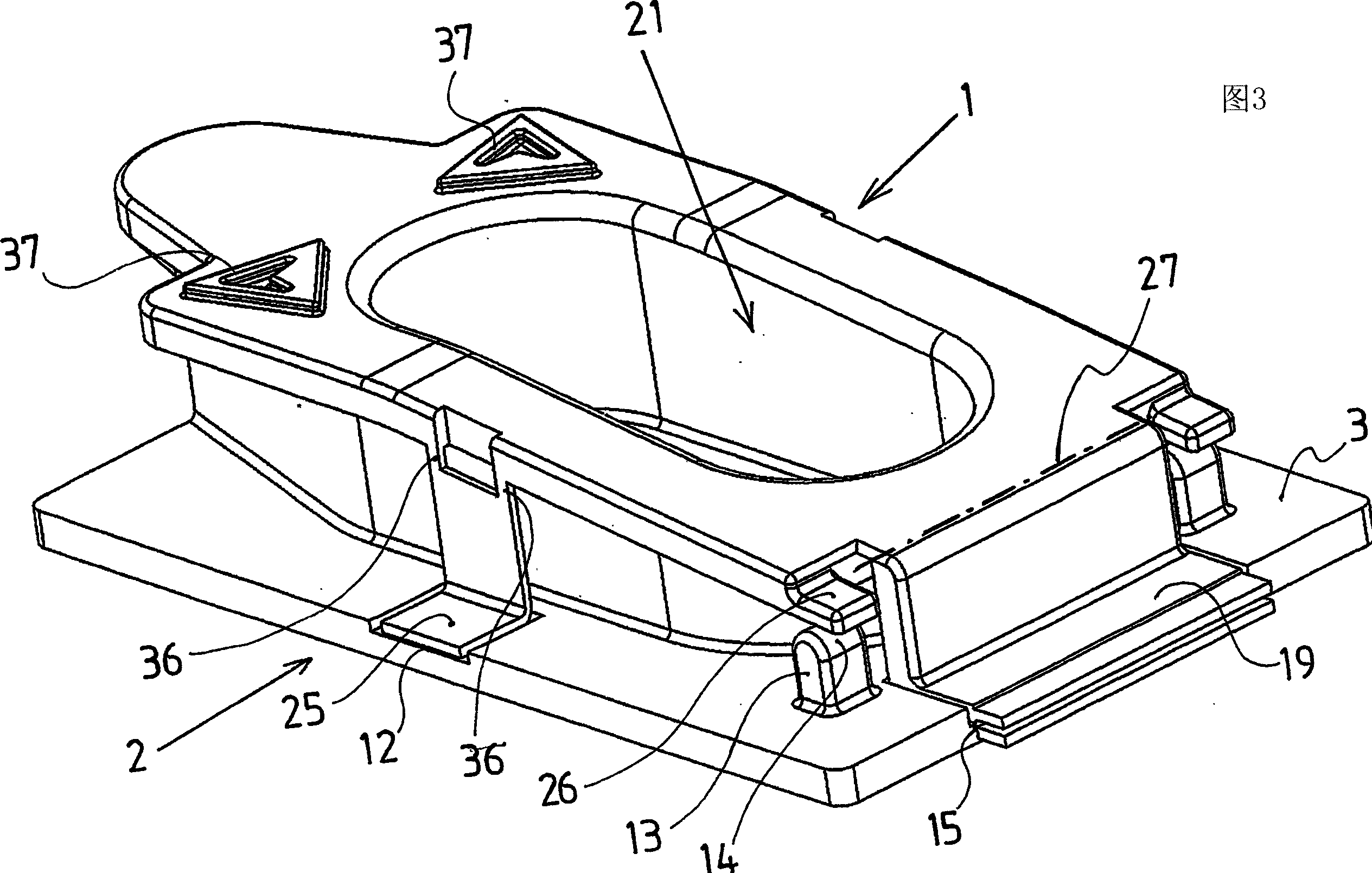 Pouring spout seal for composite packagings