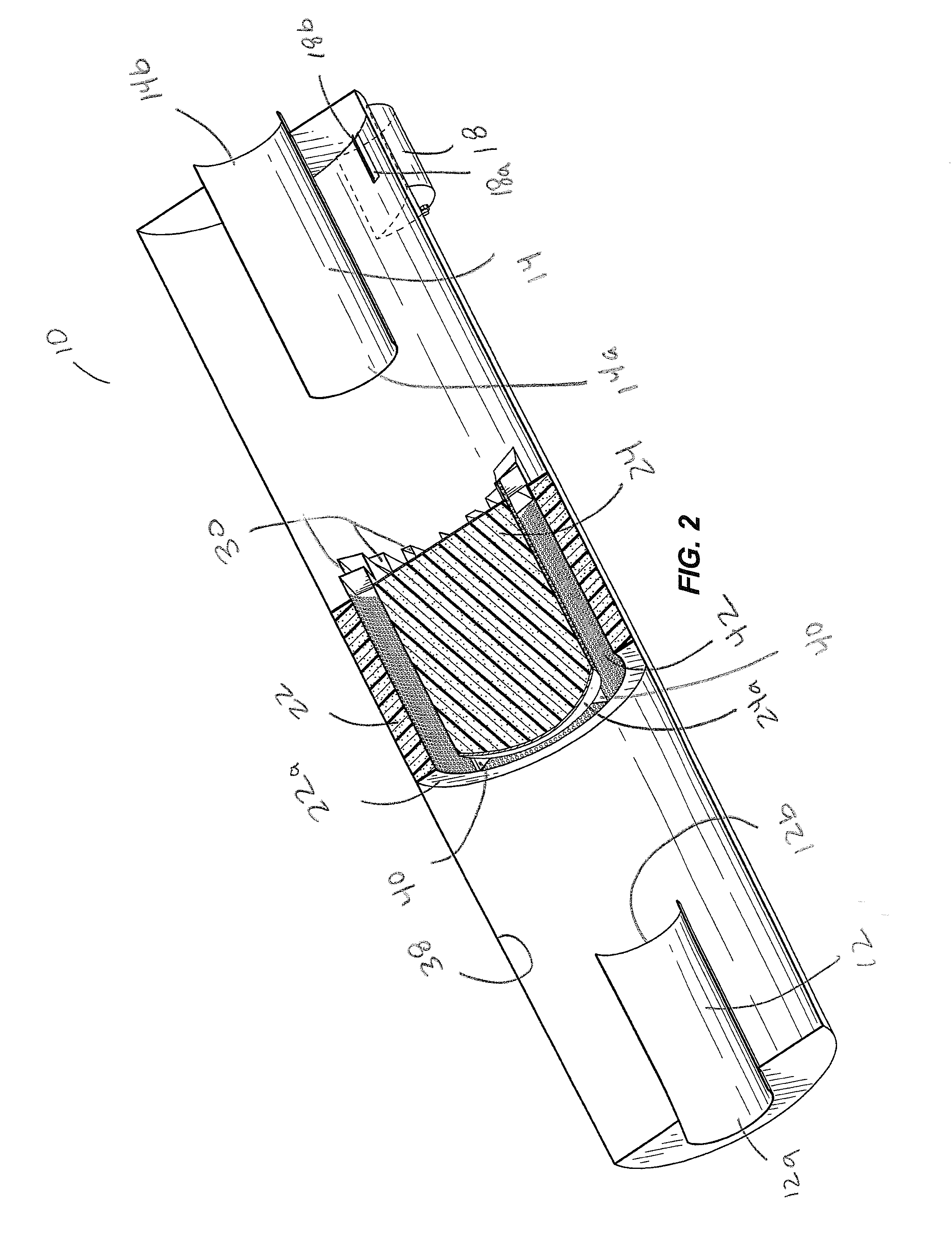 Low Pressure Drop, Hight Efficiency Spark or Particulate Arresting Devices and Methods of Use