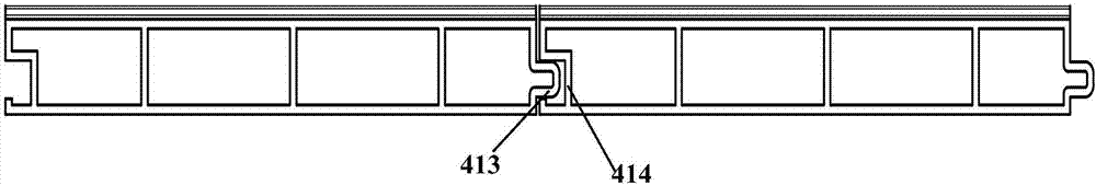 Cable heating aluminum-wood floor heating system and paving method thereof