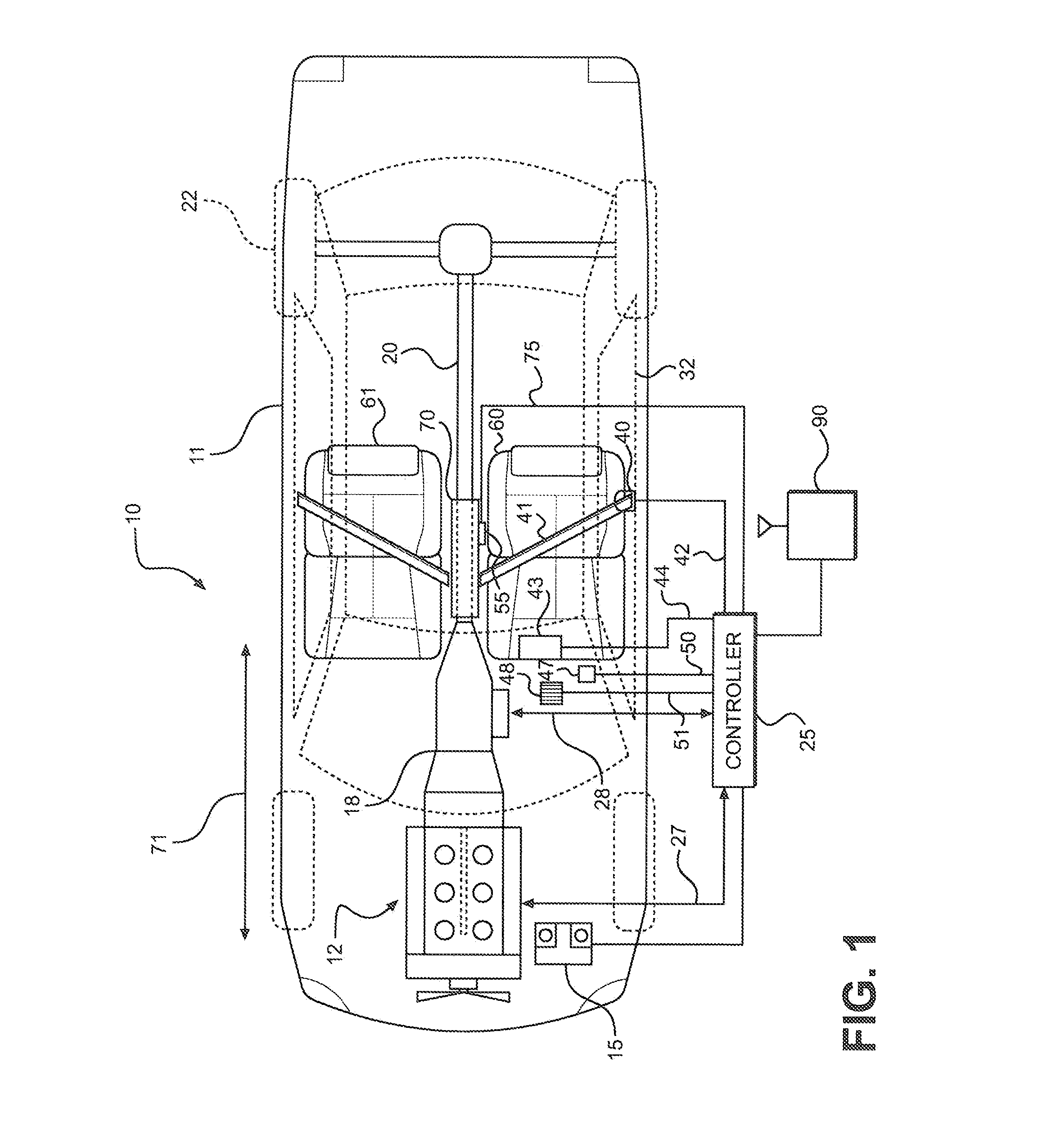Mounting System for an Electronic Control Module Housing in a Vehicle