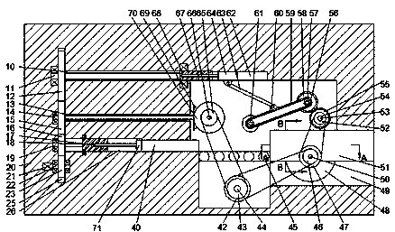 Bag breaking and primary selection mechanism for garbage