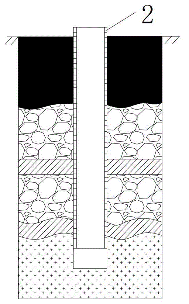 Construction method of bored pile