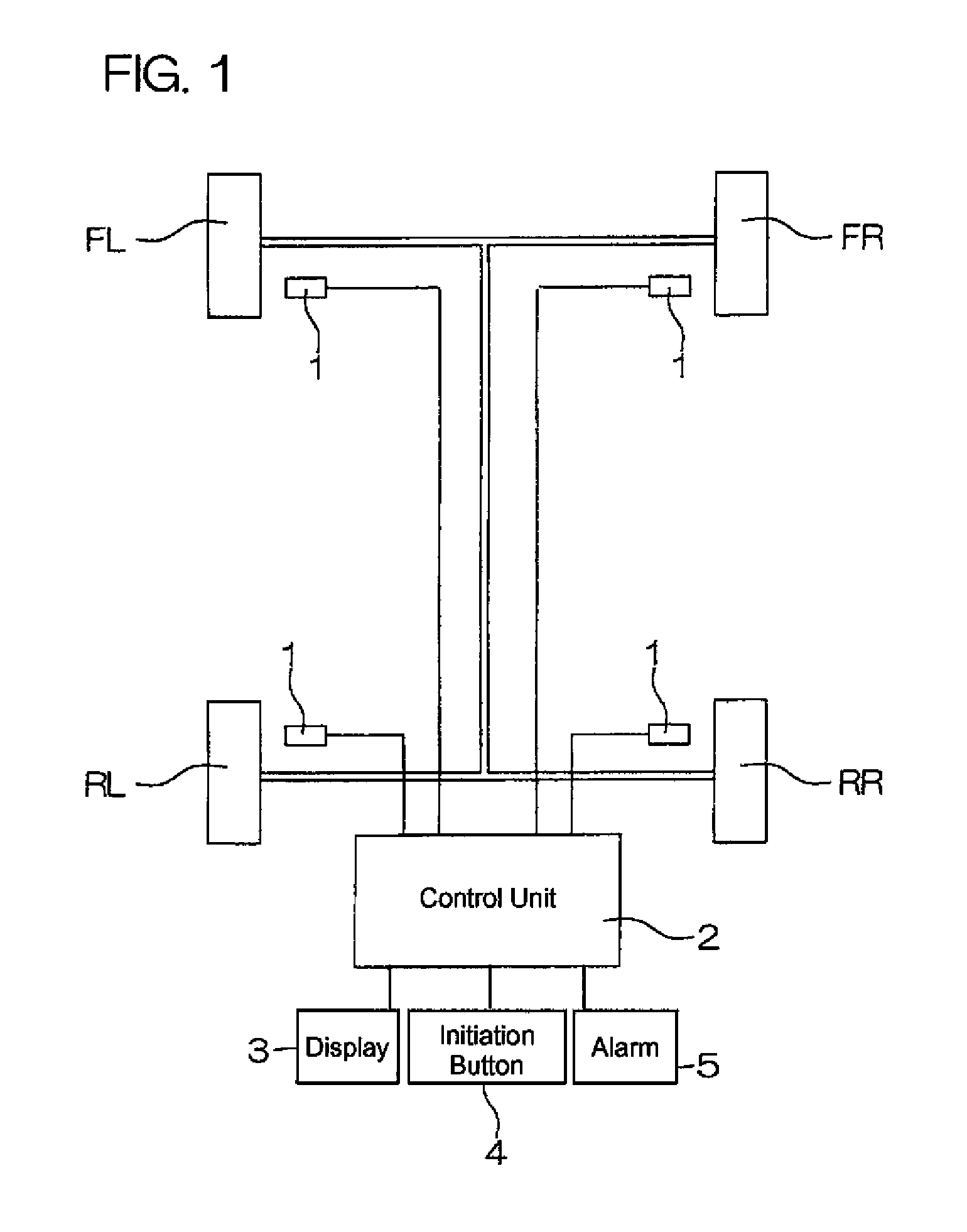 Process and system for detecting decrease in tire air-pressure and tire deflation judging program