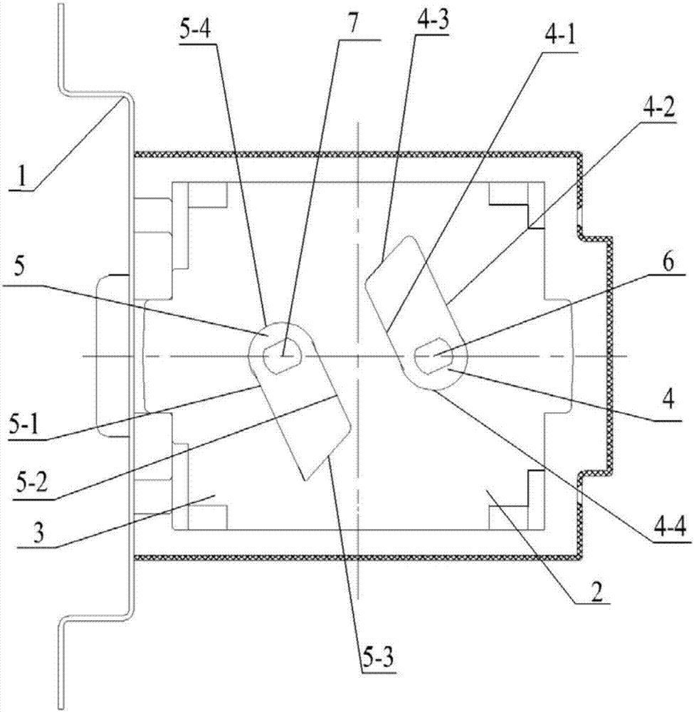 Interlock device for preventing double closing of automatic changeover switch