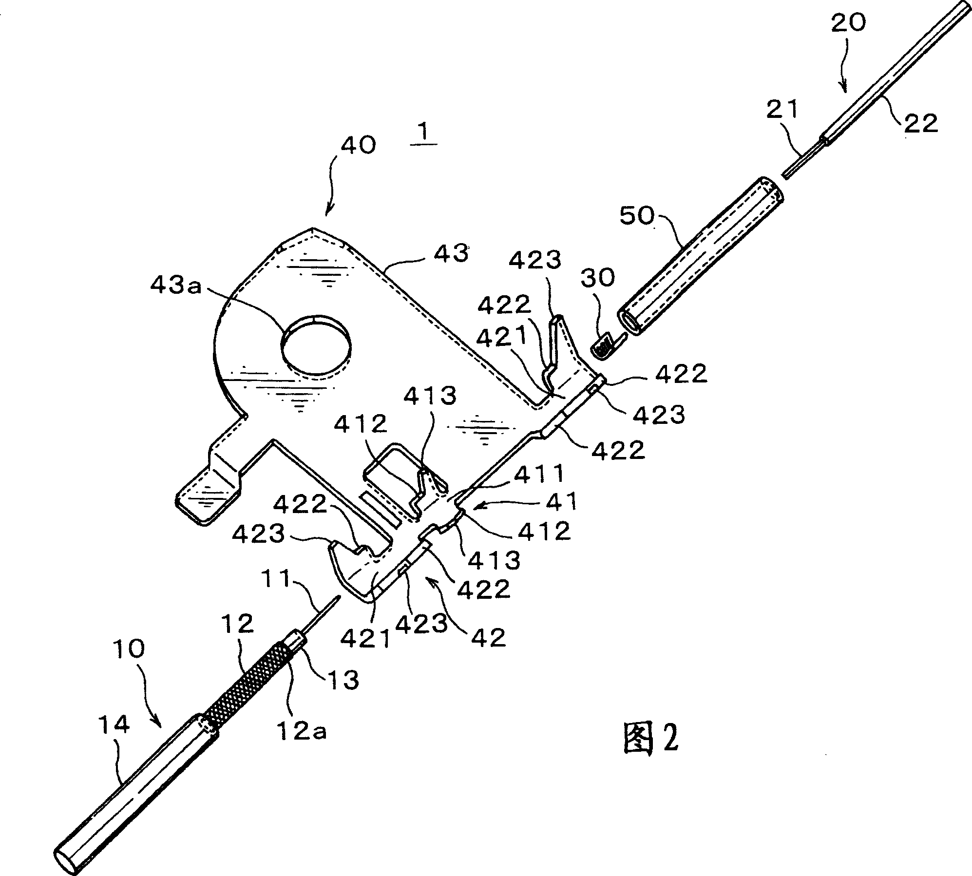 Wire-connecting device