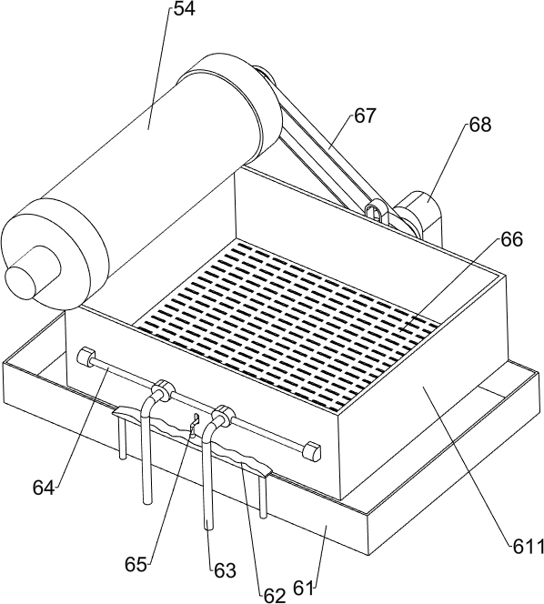 Flapping type sunflower seed taking-out device