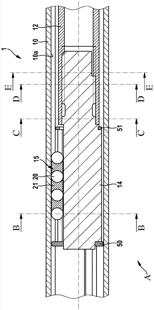 Intermediate steering shaft for a motor vehicle, and method for operating an intermediate steering shaft for a motor vehicle