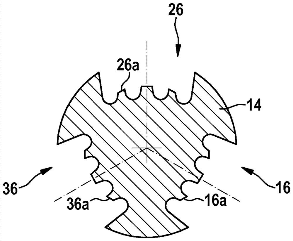 Intermediate steering shaft for a motor vehicle, and method for operating an intermediate steering shaft for a motor vehicle