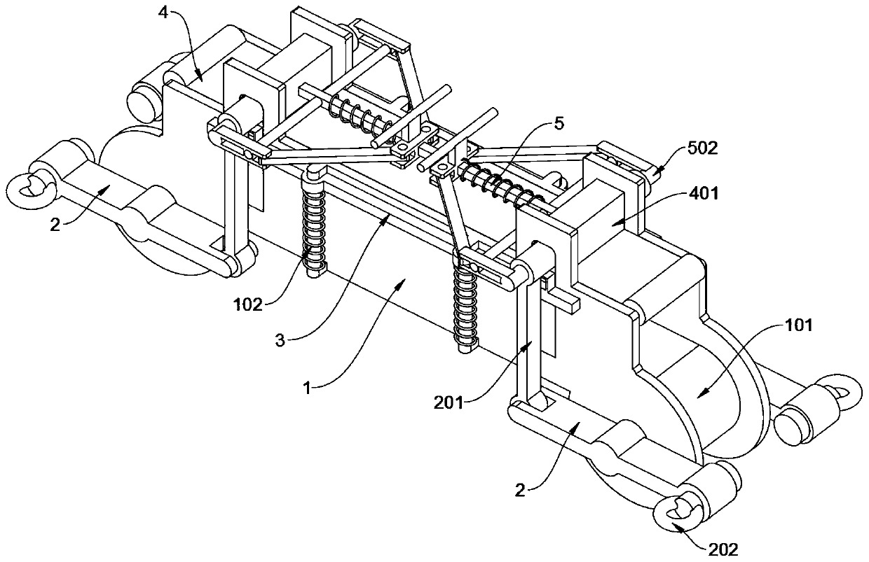 Lifting rod structure for power substation assembly