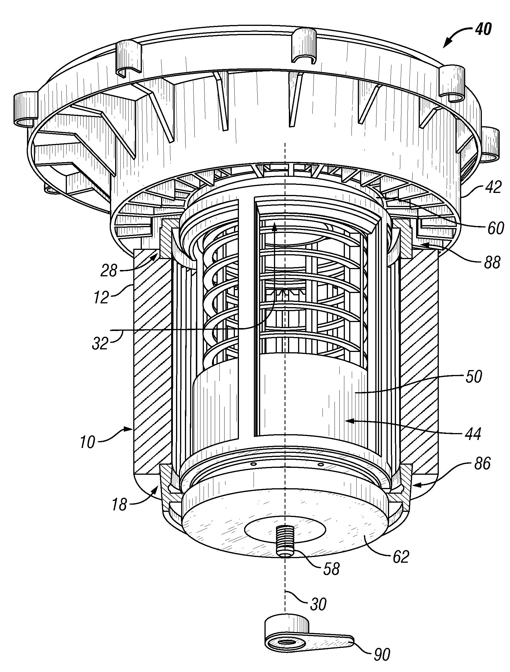 Filter and system for improved sealing on a vacuum cleaner