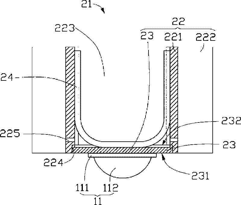 LED light fitting and light engine thereof