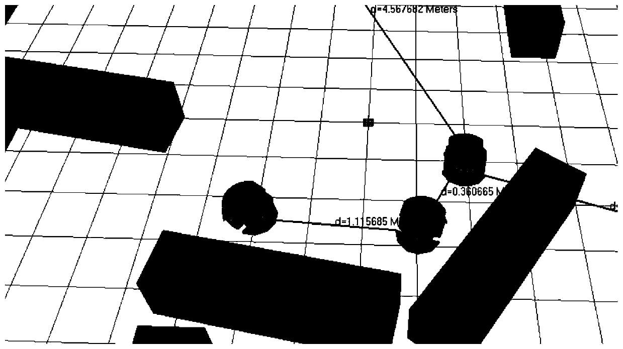 Obstacle detection and avoidance method in multi-robot system