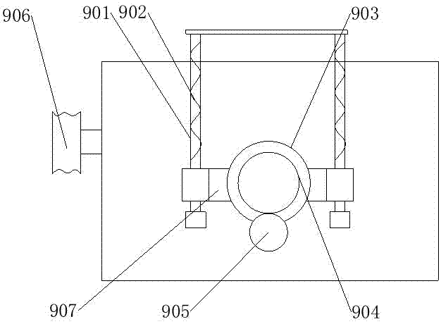 High-efficiency steel-wire straightening machine