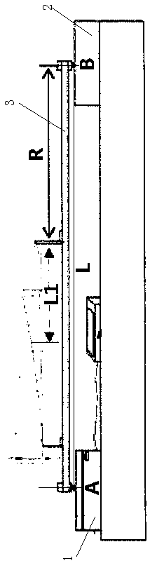 Method for measuring weight moment of turbine blade of gas turbine