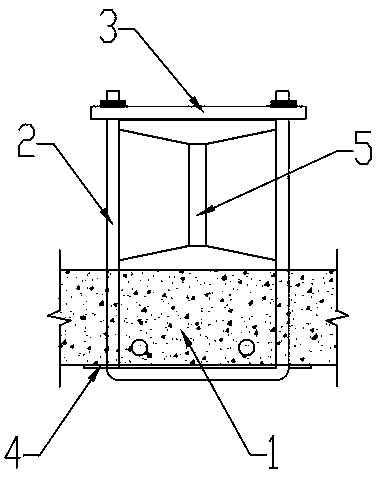 Construction technology for converting floor-type scaffold to cantilevered scaffold