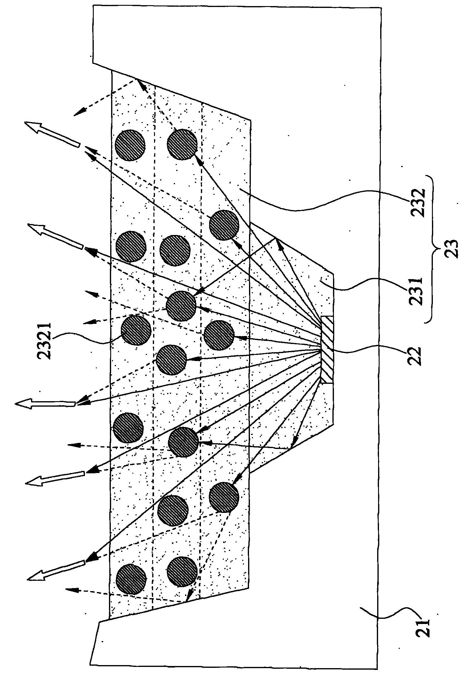 Light emitting diode packaging structure