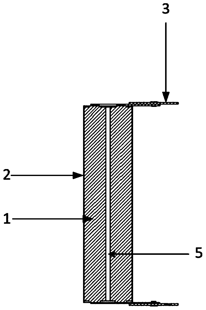 Cylindrical lithium ion battery and processing method thereof
