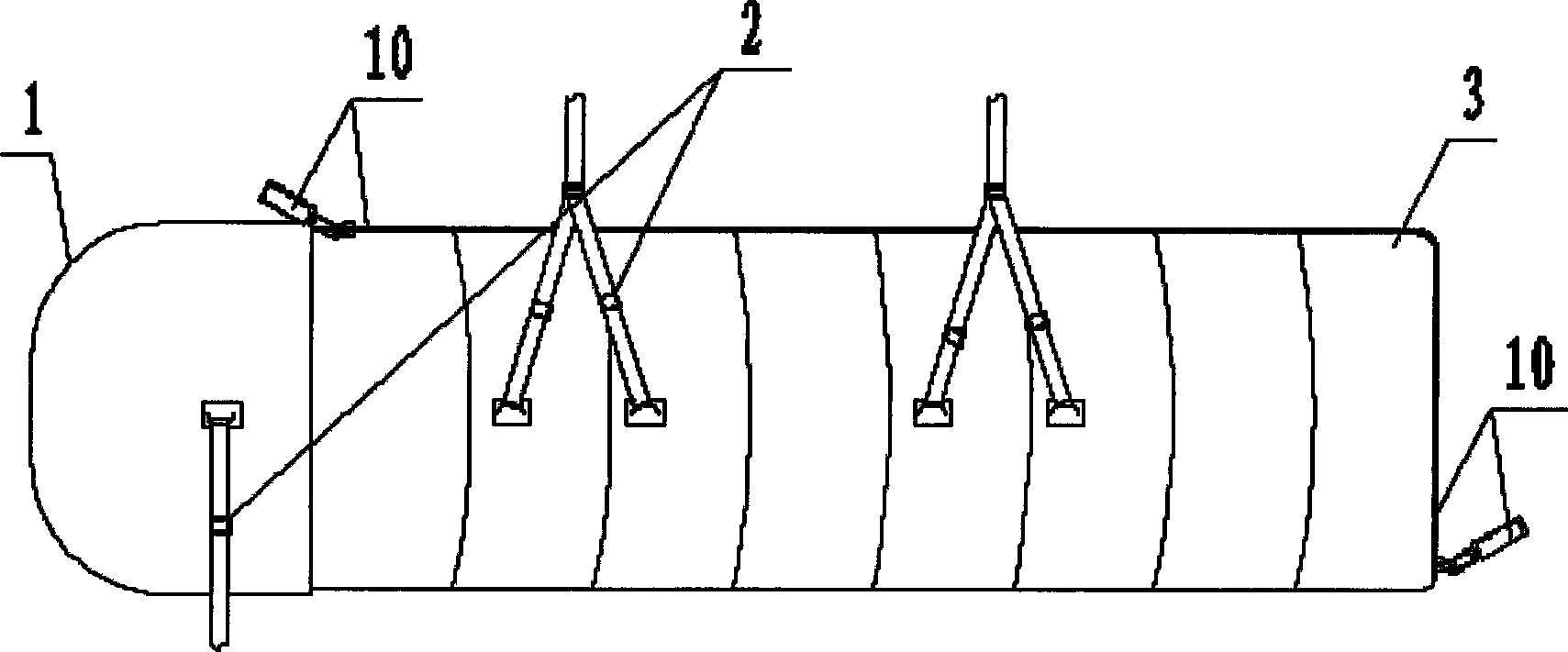 Safety protection cabin for multifunctional maneuvering vehicle