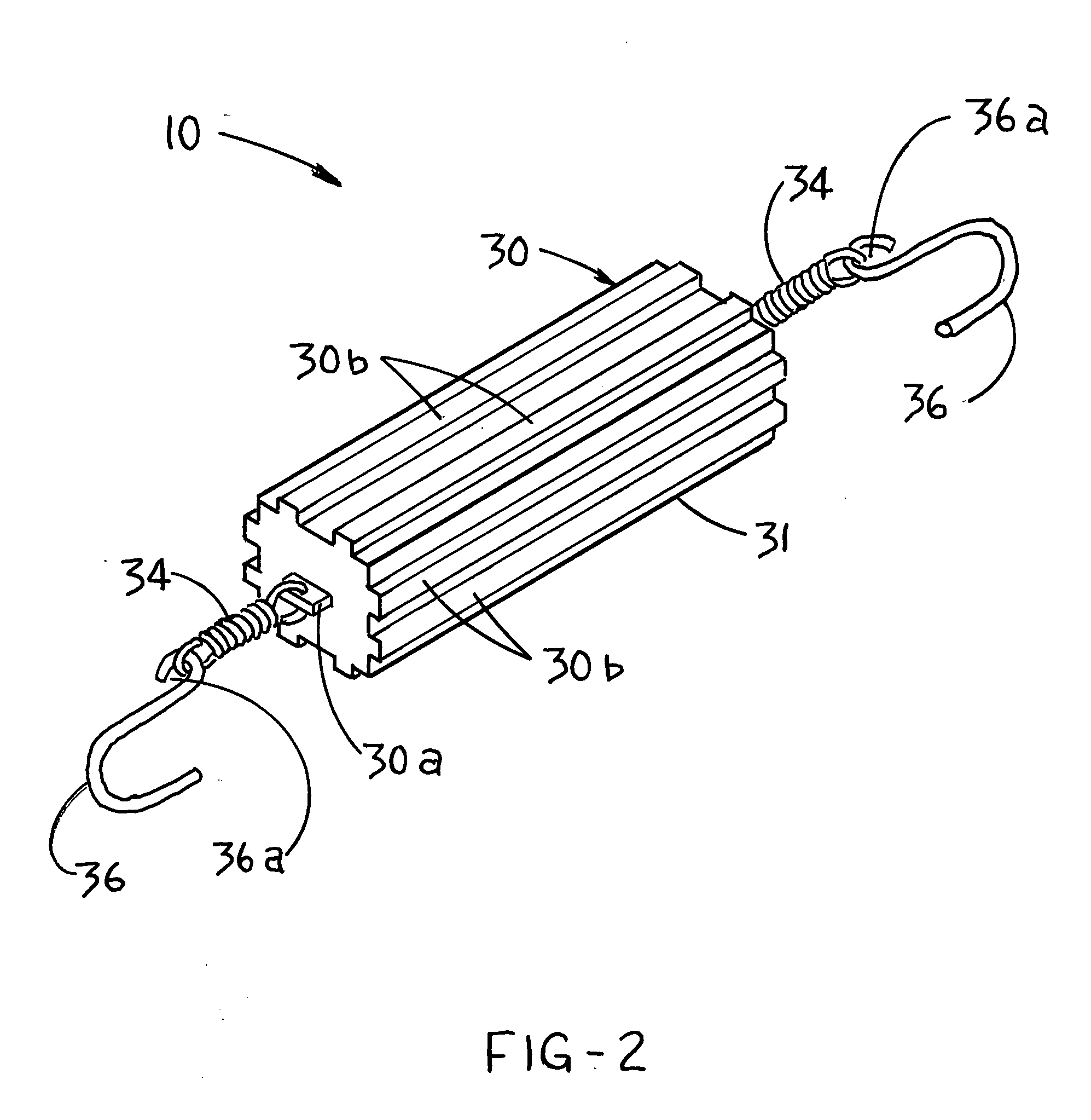 Apparatus and method for releasably holding fabric in place on an ironing board or the like
