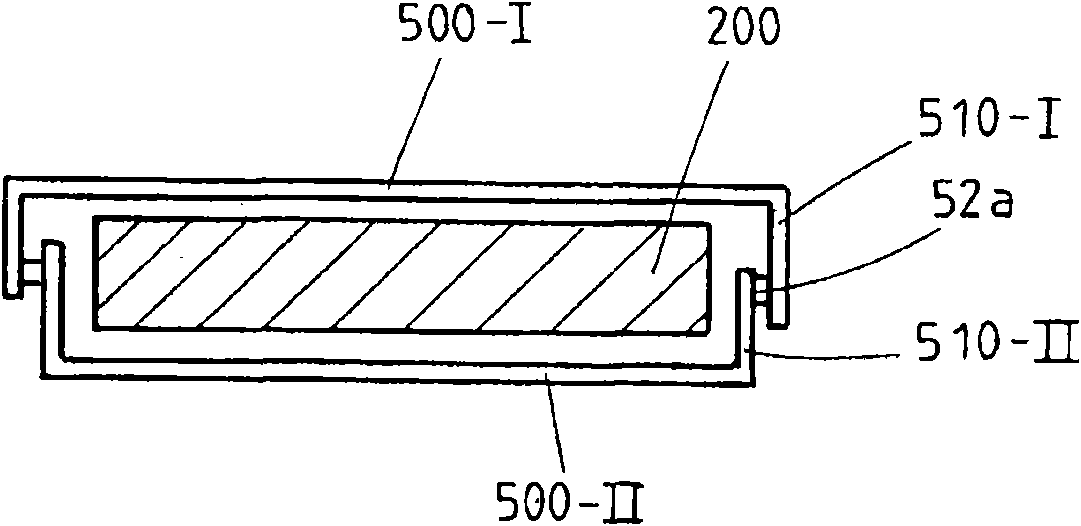 Cooling device for cooling a metal strip