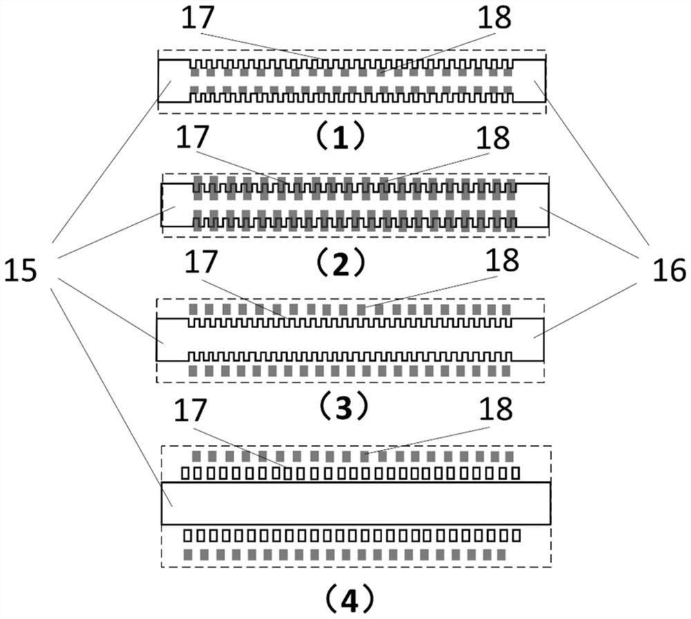 A polarization-insensitive waveguide grating filter based on double-layer structure