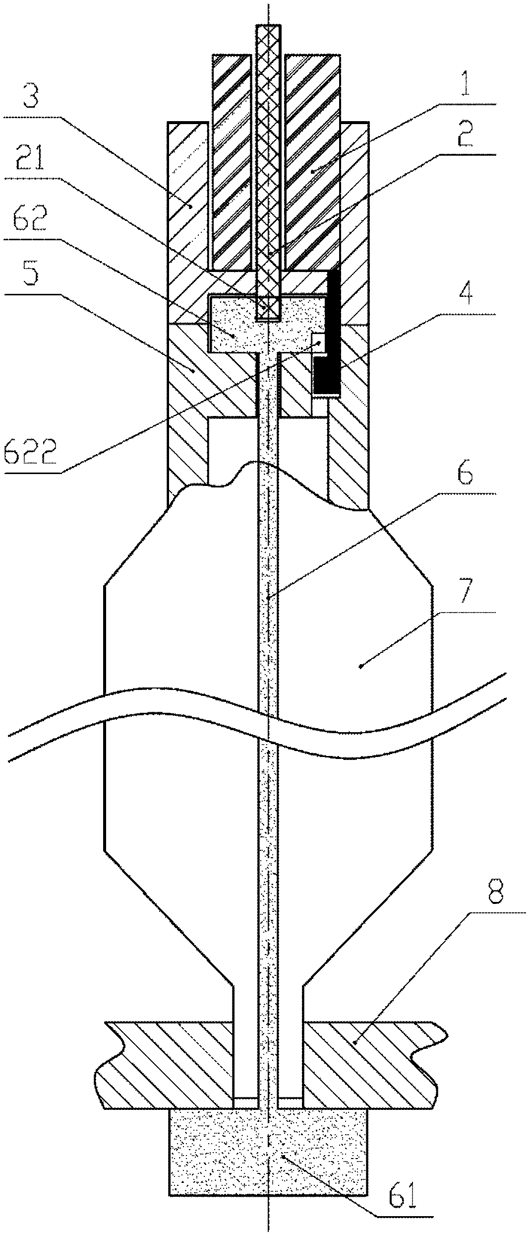 Locking and lifting mechanism for reactor fuel assembly and locking and lifting method