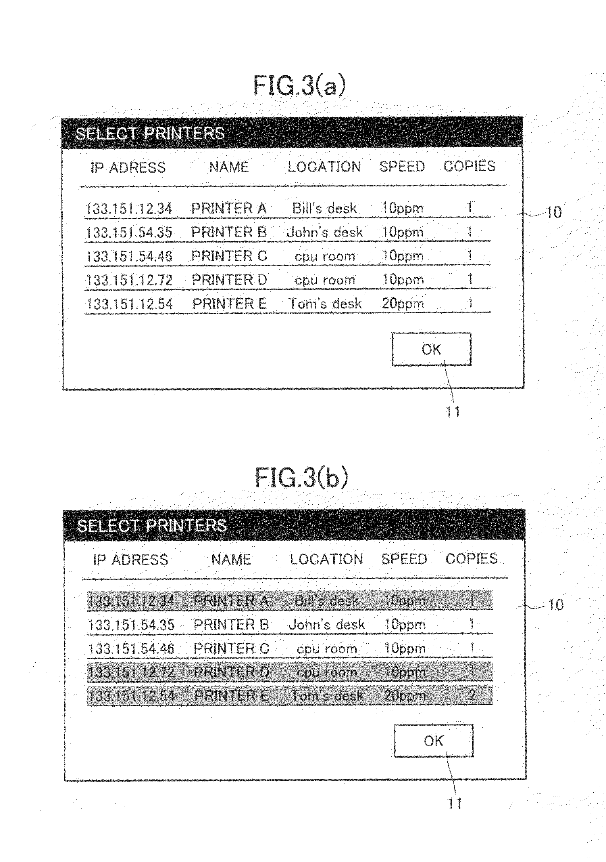 Device and method for using multicast to transmit print data to networked printers