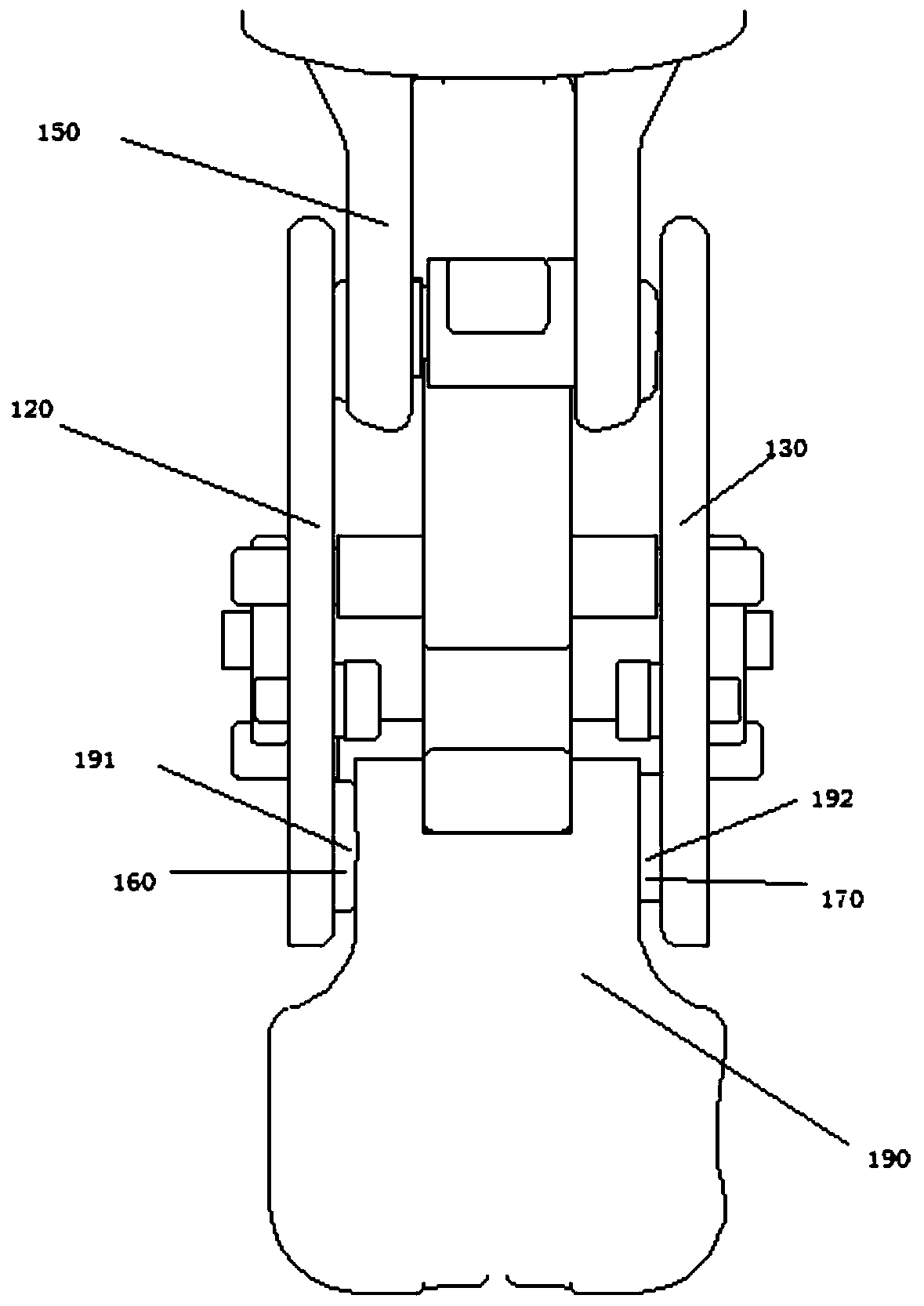Deformable conductive connecting mechanism