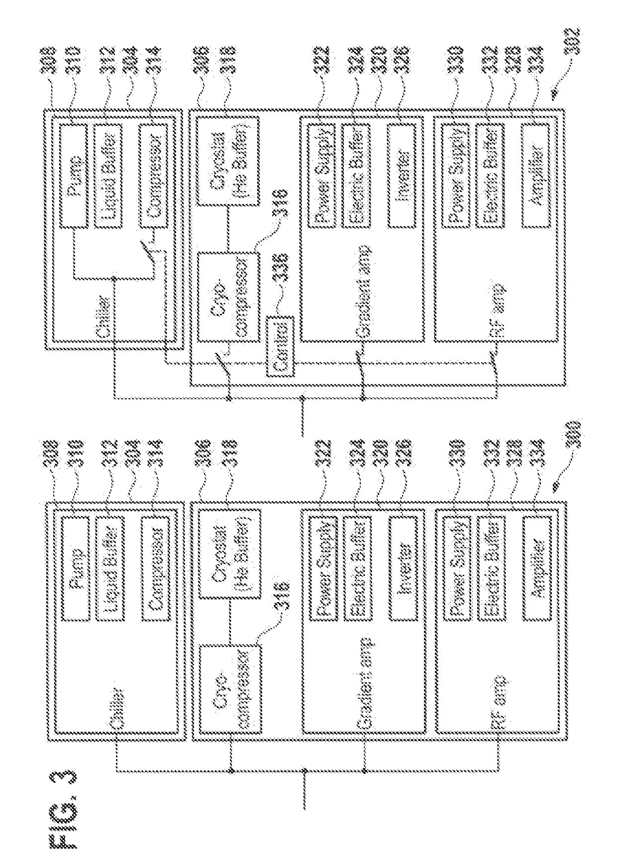 Reduction of peak electrical power consumption in magnetic resonance imaging systems