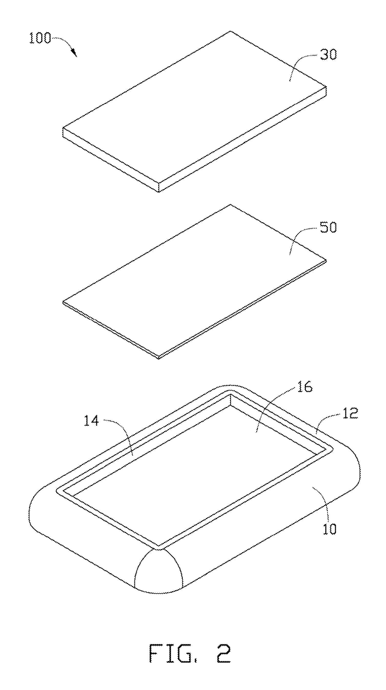 Electronic device housing and manufacturing method