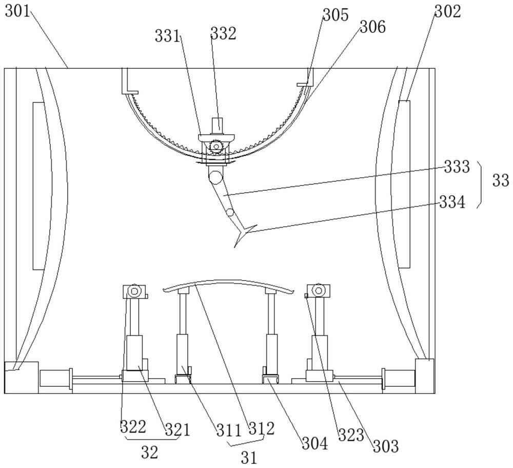 Tempered glass high-temperature continuous baking bending equipment and working method thereof