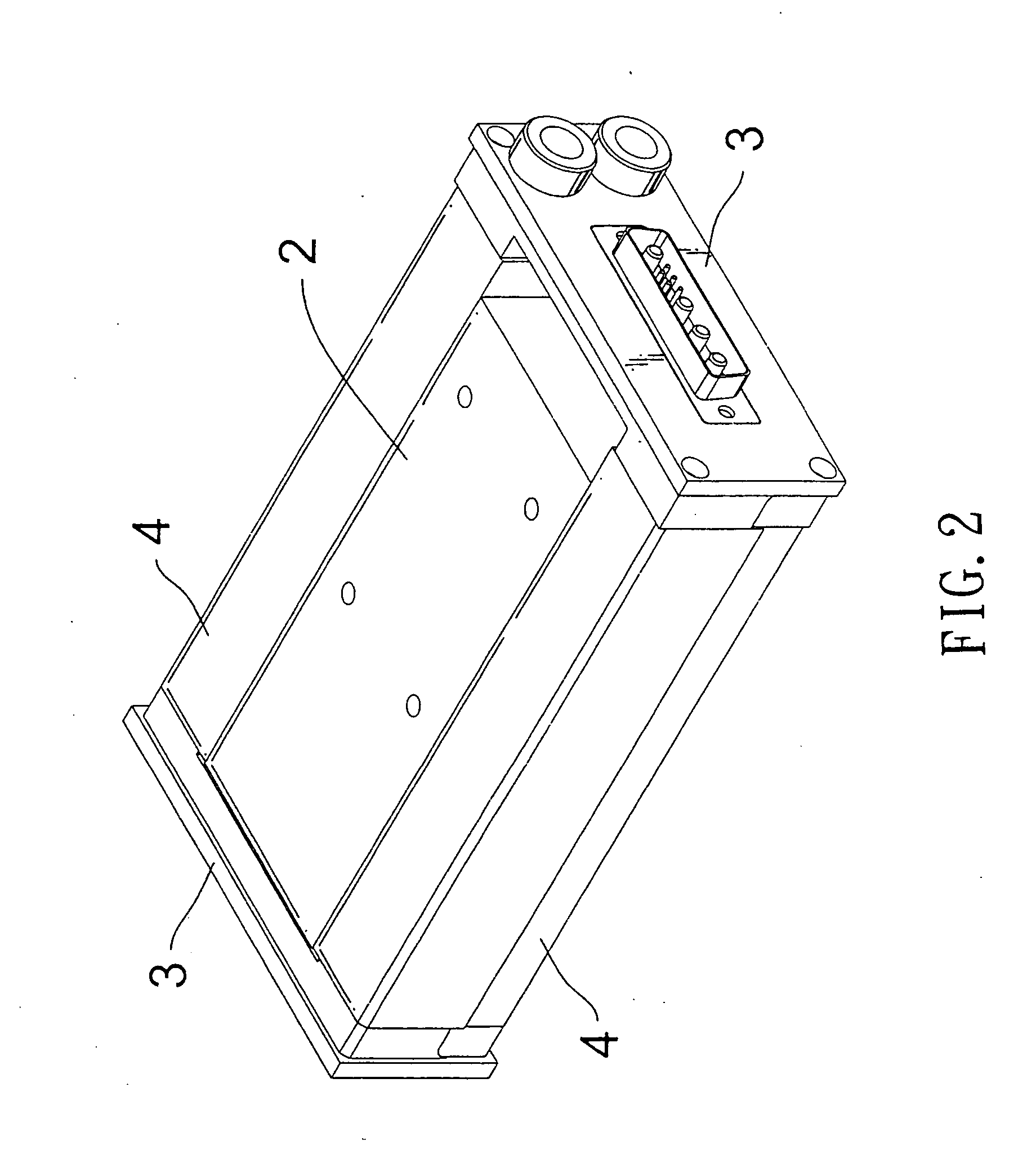 Heat dissipation apparatus for a linear motor