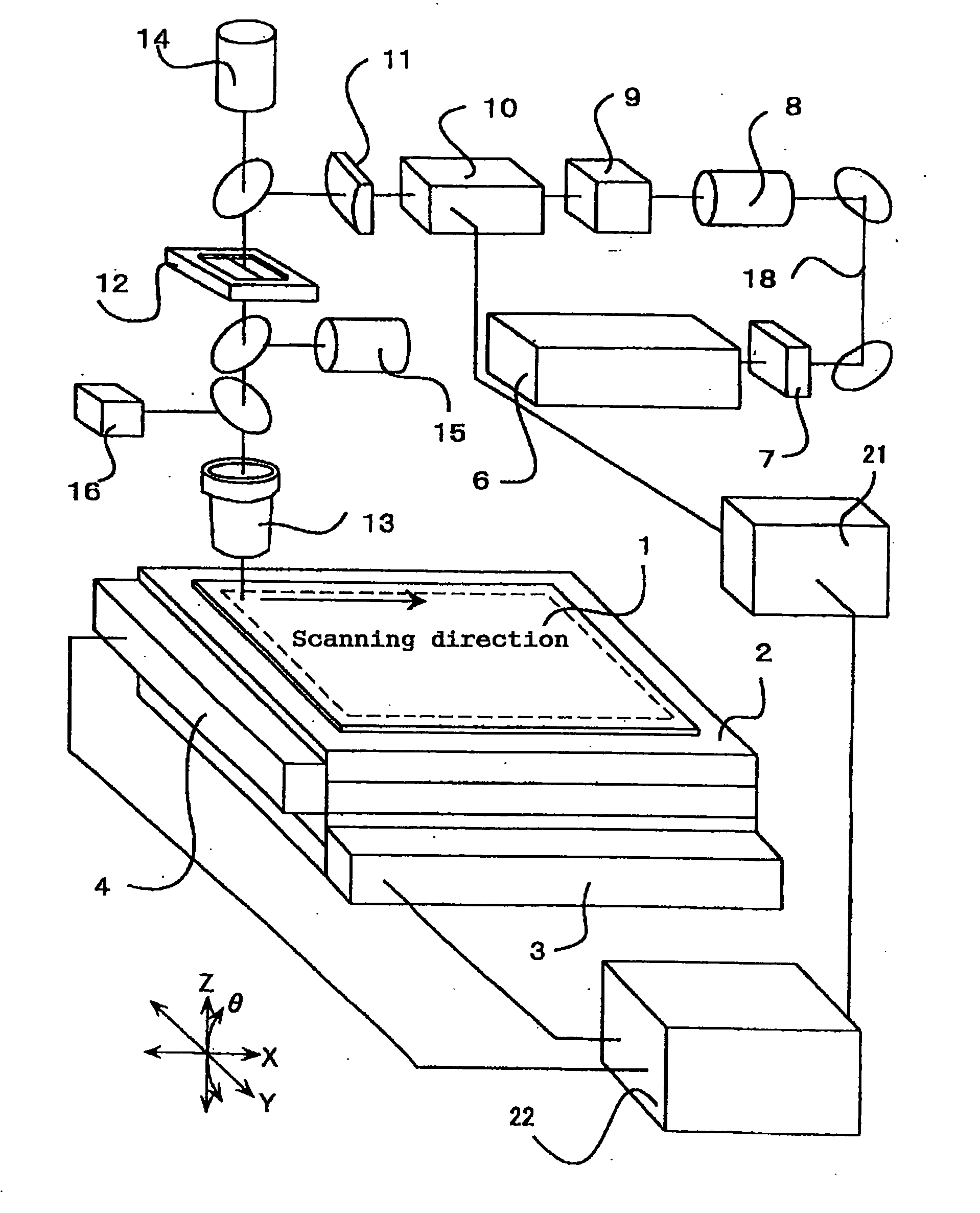 Apparatus for fabricating a display device