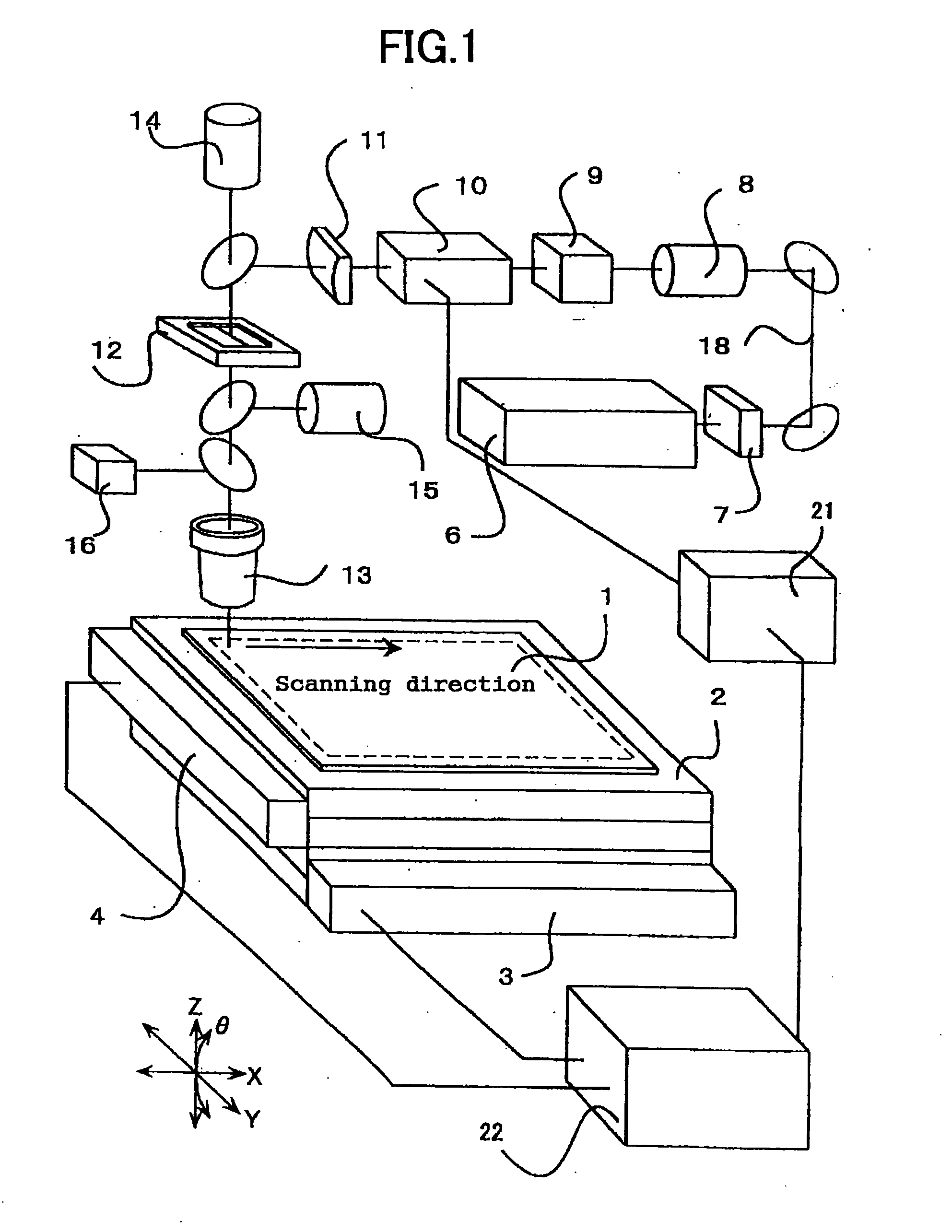 Apparatus for fabricating a display device