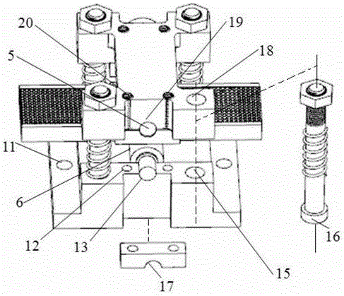 Method and special device for preplacing adhesive tape brazing filler metal for honeycombs