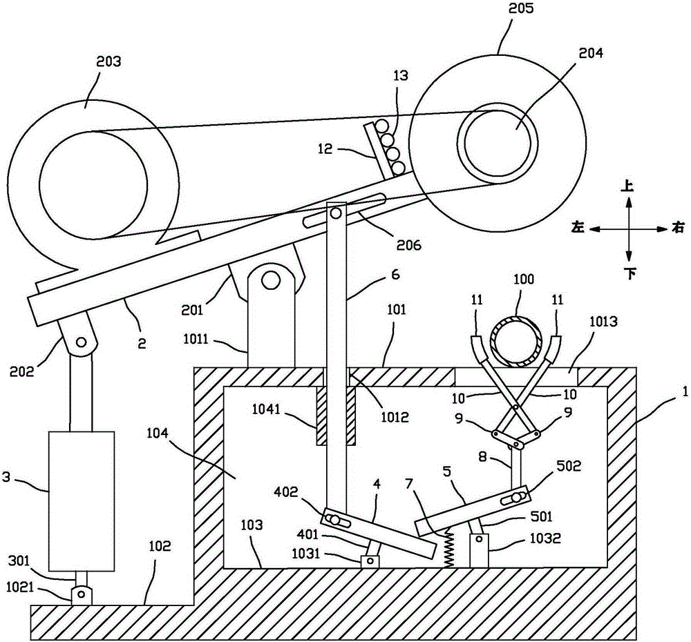 Pipe cutting device