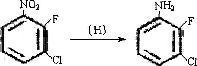 Process for synthesizing 2,3-difluoroaniline