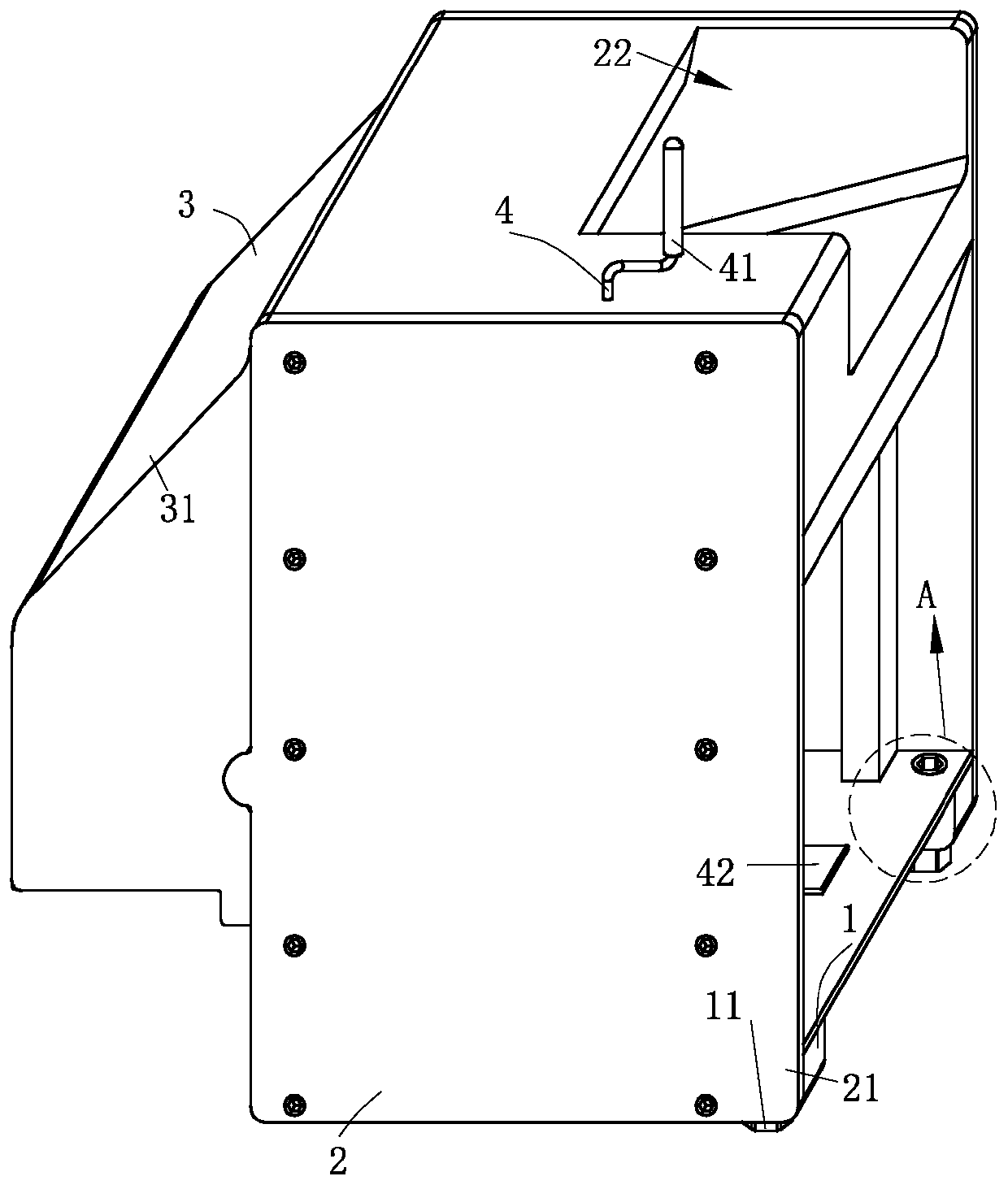 Green feed cutting machine