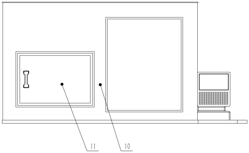 Quartz hemispherical harmonic oscillator in-situ shape property detection ion beam polishing atom manufacturing equipment and method