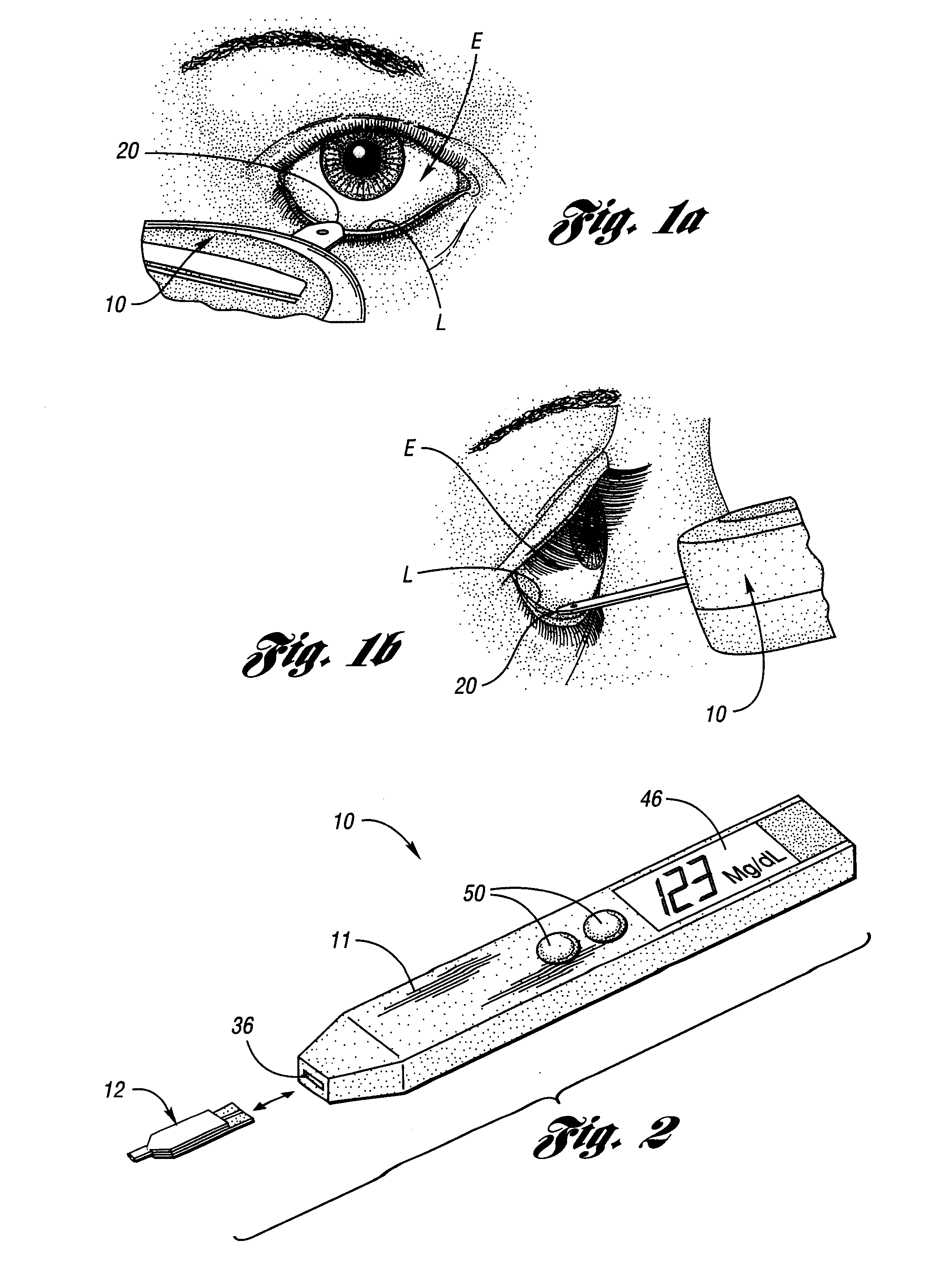 Method and Apparatus for Non-Invasive Monitoring of Blood Substances Using Self-Sampled Tears
