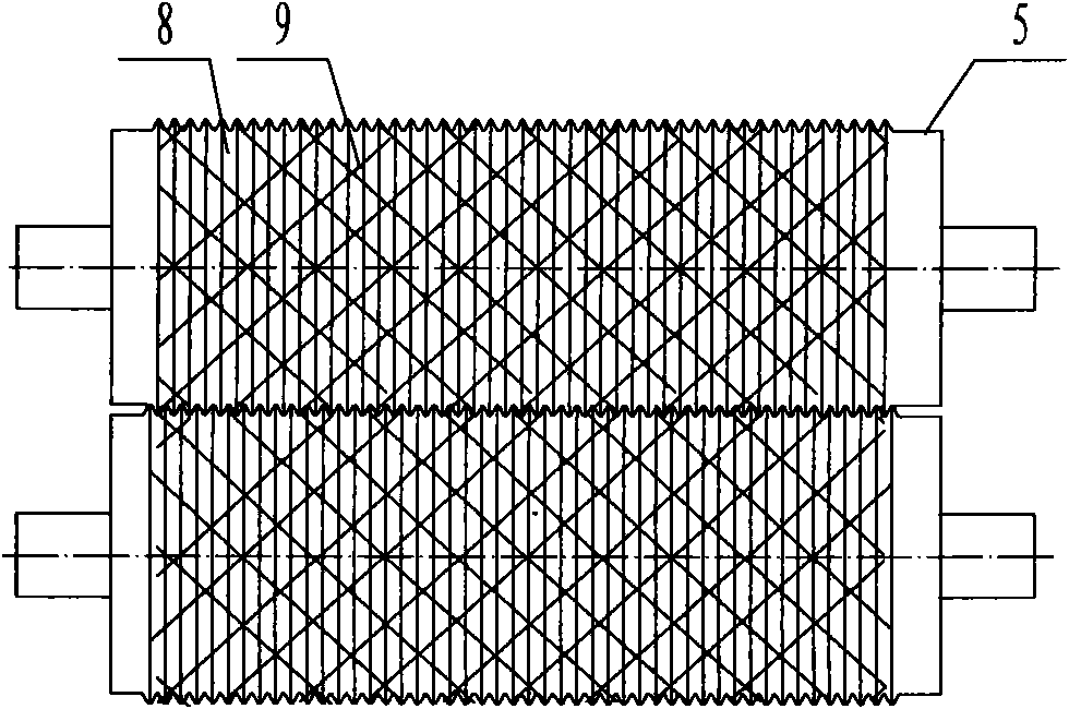Manufacturing process of coke-reducing molding paper of net groove